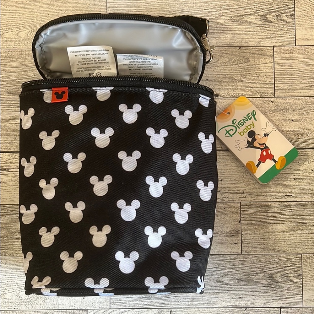 NWT Disney Baby Mickey Mouse Double Bottle Holder